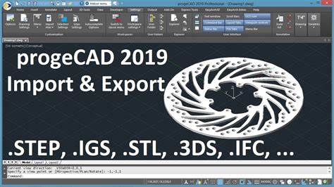 How to import STL, export as STEP to AutoCAD .